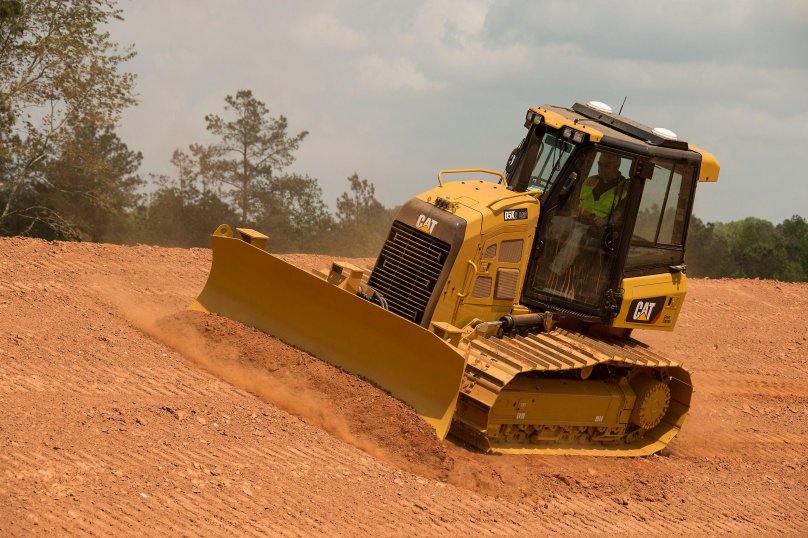 Cat d3 бульдозер