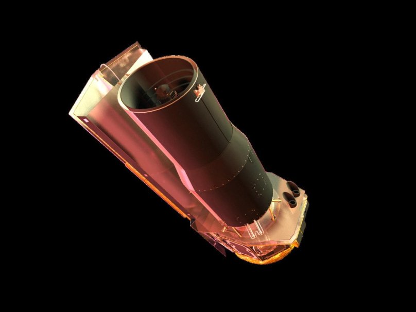 Схема телескопа Спитцер