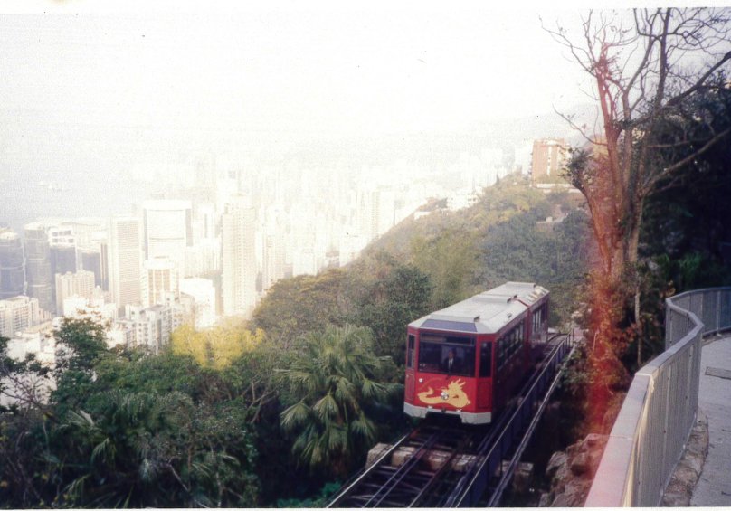 Гонконг фуникулер пик Виктория