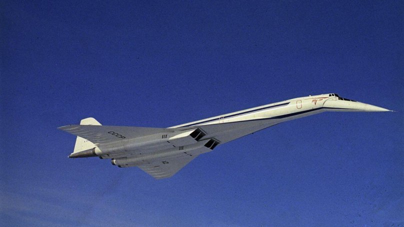 Ту сверхзвуковой пассажирский самолёт ту-144