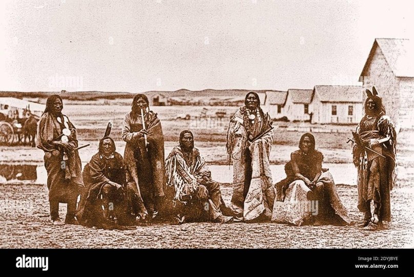 Вождь индейцев Сиу