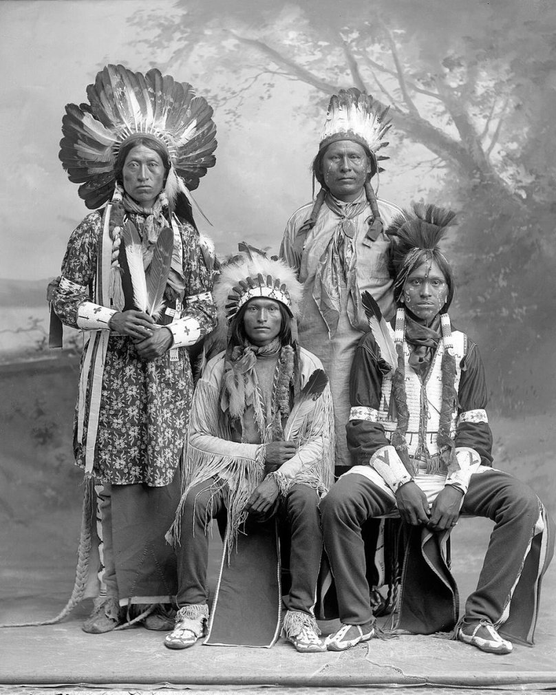 Пауни индейцы дикого Запада