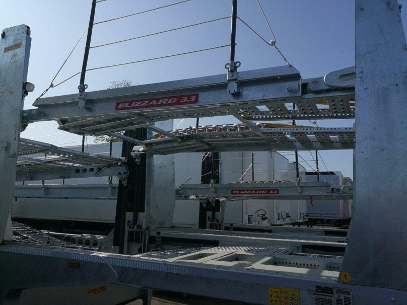 Полуприцеп автовоз Близзард габариты