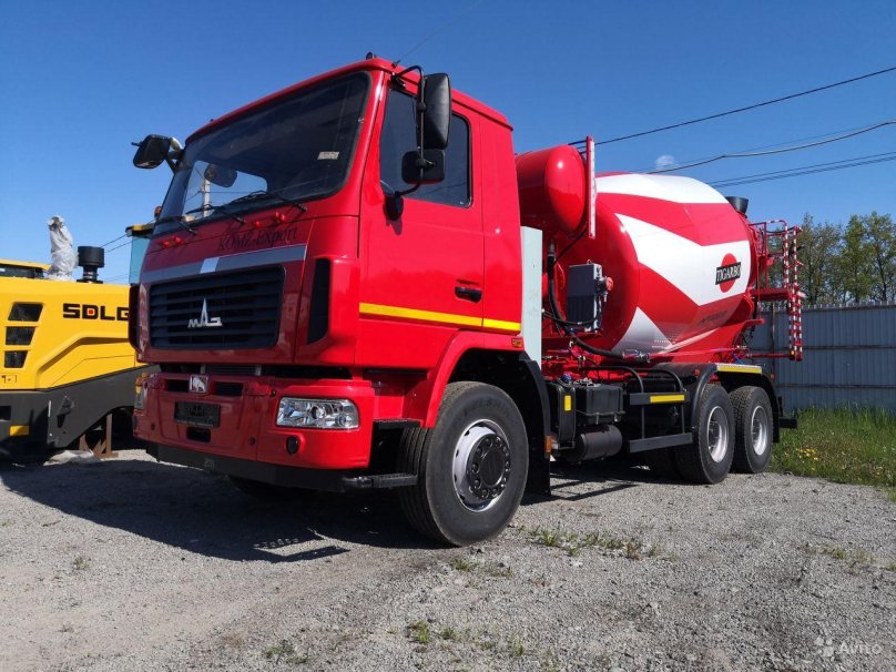 Автобетоносмеситель 69366j на шасси МАЗ 63122j-559-042 (евро-5) 10м3