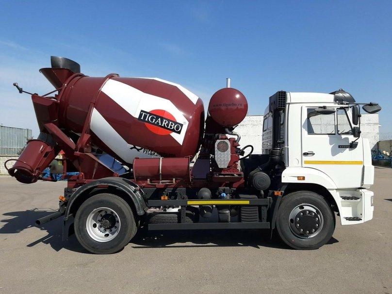 Бетоносмеситель(миксер) 10м3 МАЗ Tigarbo 69366j