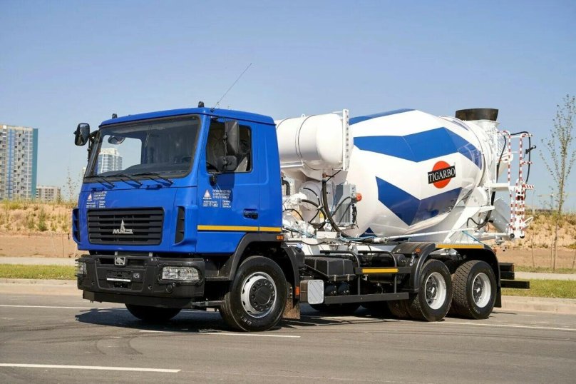 МАЗ 6312 автобетоносмеситель