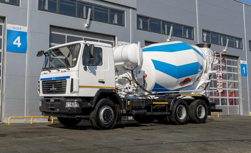 Автобетоносмеситель 69365т на шасси МАЗ-631226-525-042