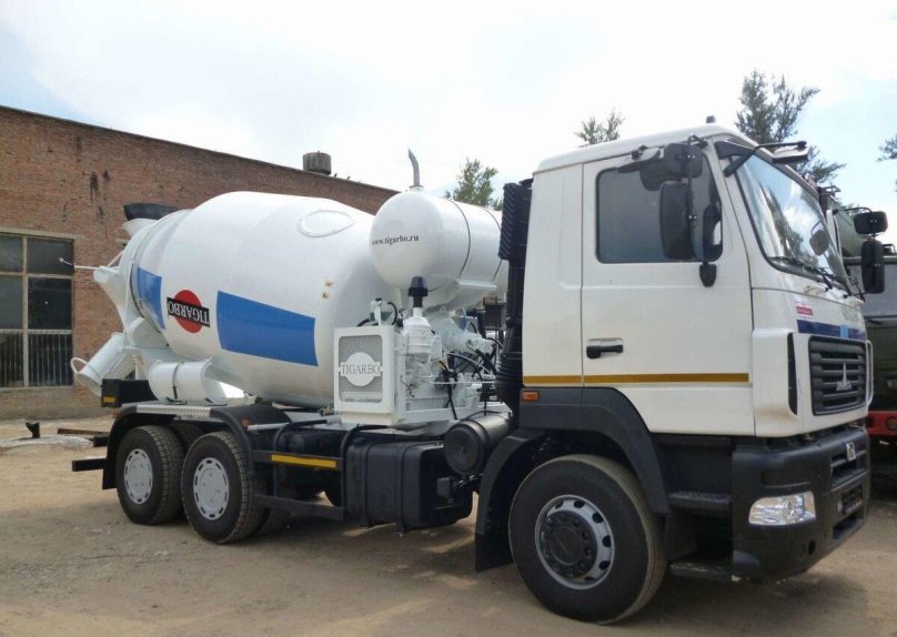 Автобетоносмеситель 69365а шасси МАЗ-6312в5-455-012...