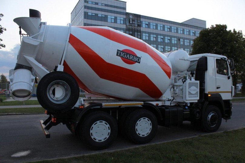 КАМАЗ бетономешалка Тигарбо