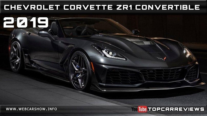 Corvette zr1 2019