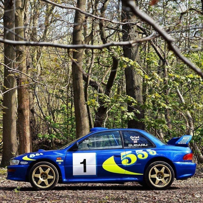 Колин макрей Субару 555