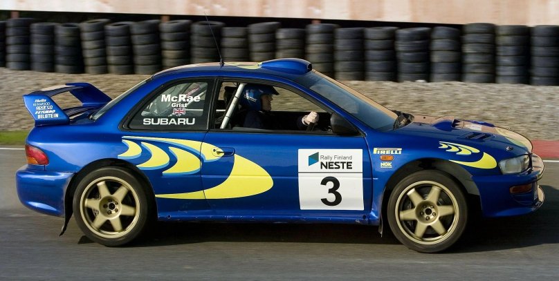 Subaru WRC Rally 22b