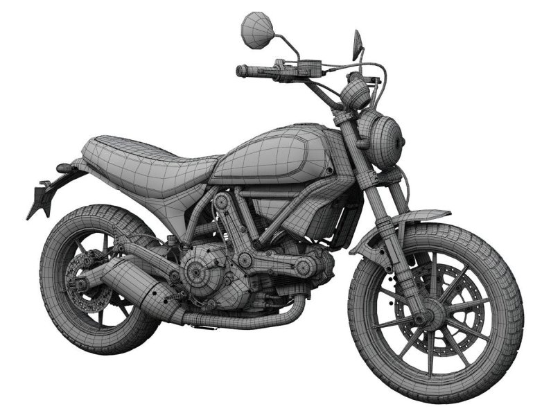 Ducati Scrambler fast House