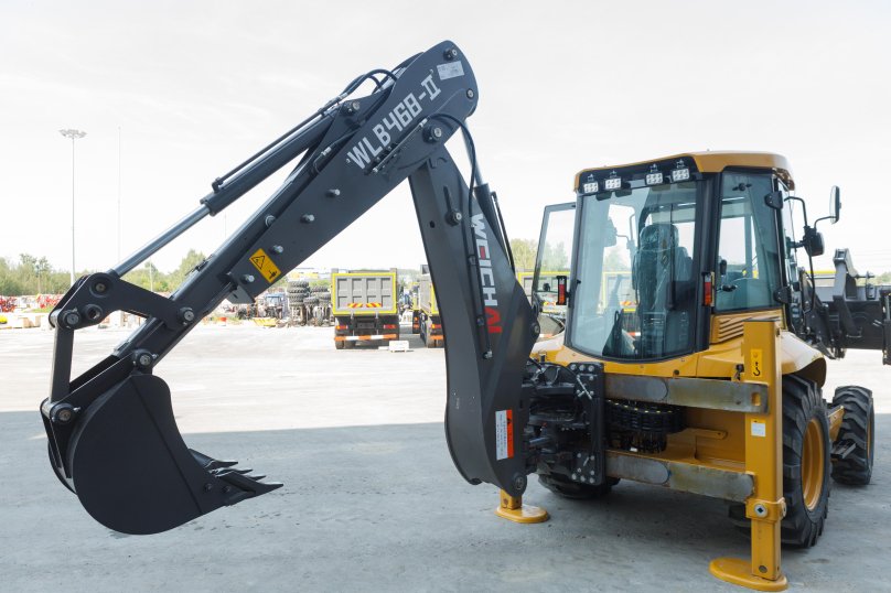 Weichai экскаватор-погрузчик wlb468-II