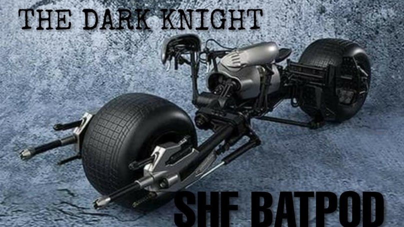 Мотоцикл Бэтмена темный рыцарь