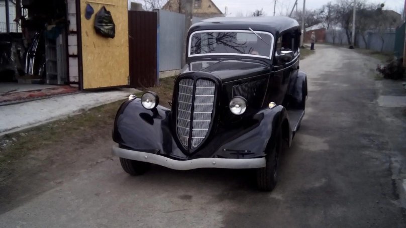 ГАЗ м1 черный воронок