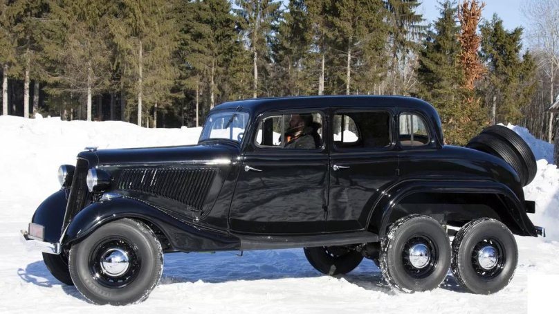 ГАЗ м1 трехосный