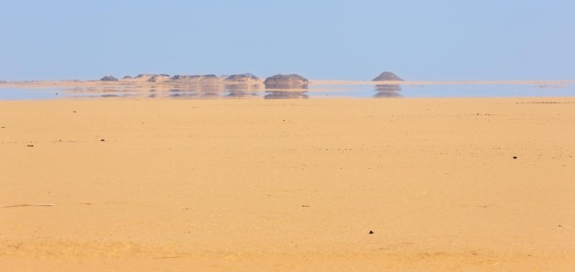 Пустыня эрг Эр Рави Мираж