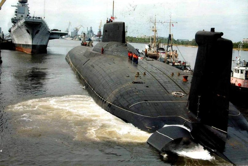 Подводная лодка 941 акула