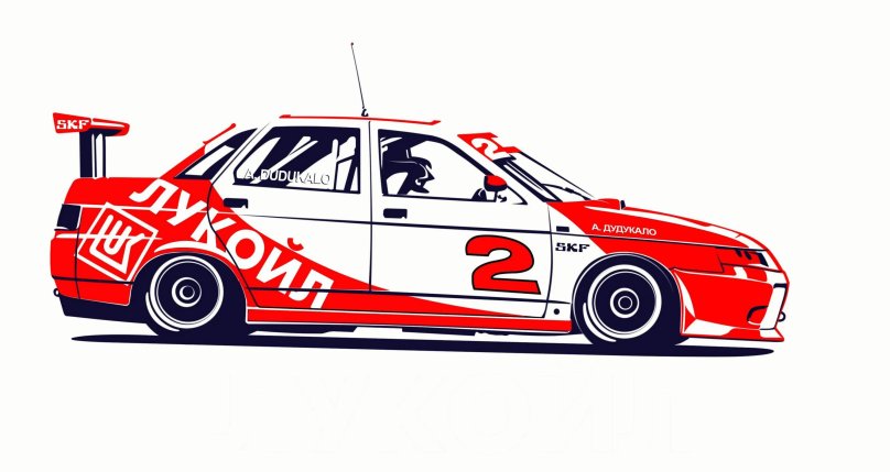 ВАЗ 2110 Лукойл рейсинг