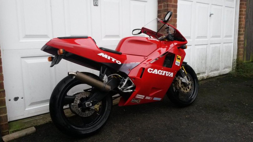 Cagiva Mito 125 серый