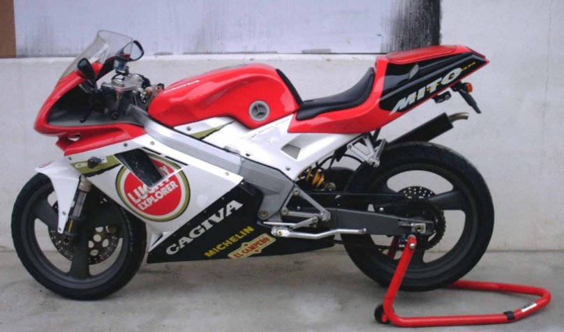Cagiva Mito 125 серый