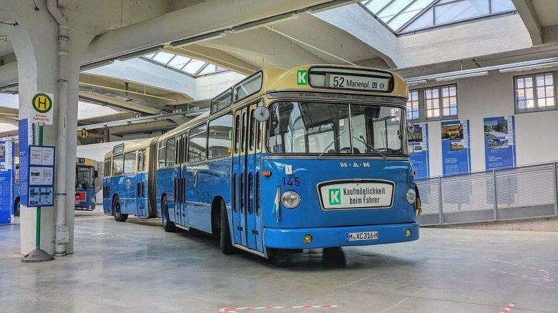 Man/Krauss-Maffei Metrobus автомобили, представленные в 1999