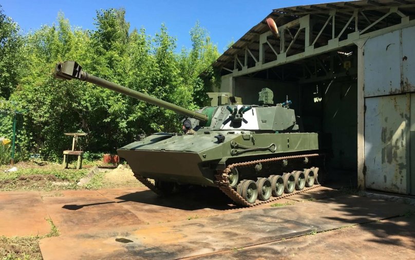 Артиллерийское орудие 2с42 "Лотос"