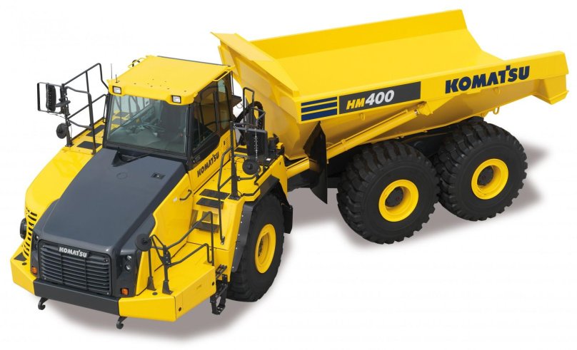 Сочлененный самосвал Коматсу нм400