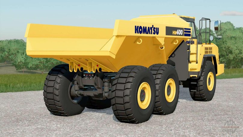 Сочлененный самосвал Komatsu MD 400