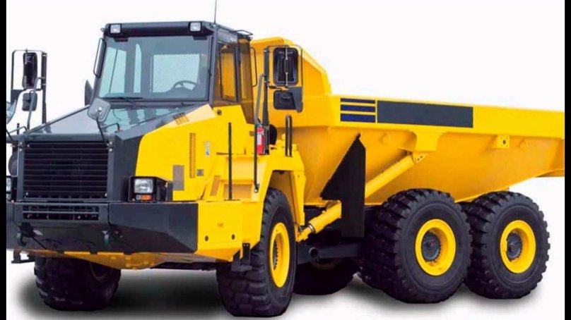 Коматсу сочлененный самосвал