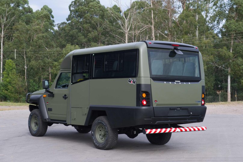 Бразильский внедорожник грузовик