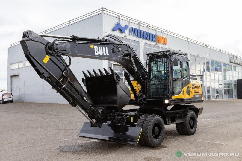 Мини-погрузчик гусеничный bull slc1500