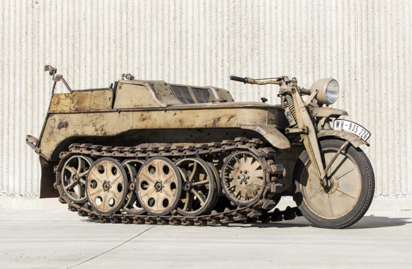 Гусеничный мотоцикл SDKFZ 2