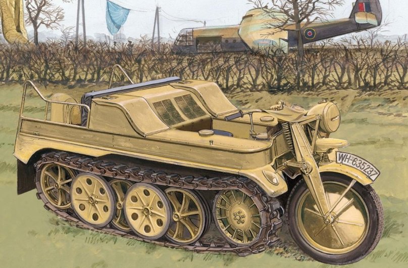 SD.KFZ. 2 Мотоцикл