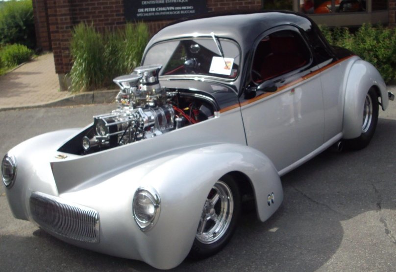 Willys Americar Coupe hot Rod