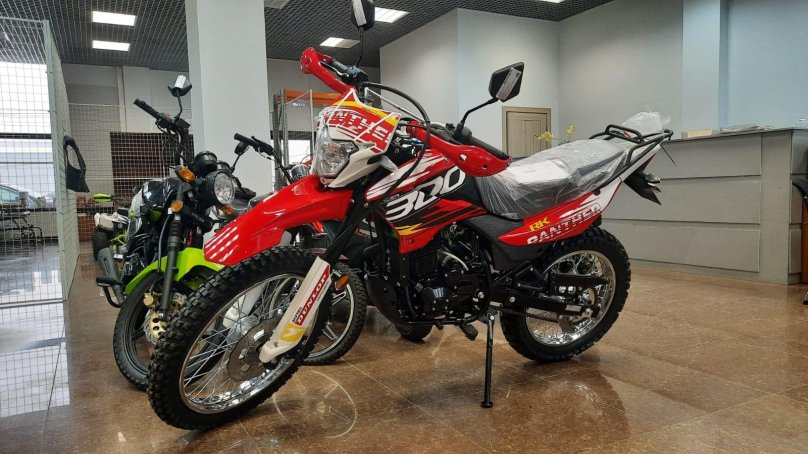 Мотоцикл Racer rc300-gy8x Panther (красный)