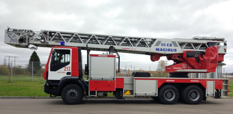 Автолестница магирус