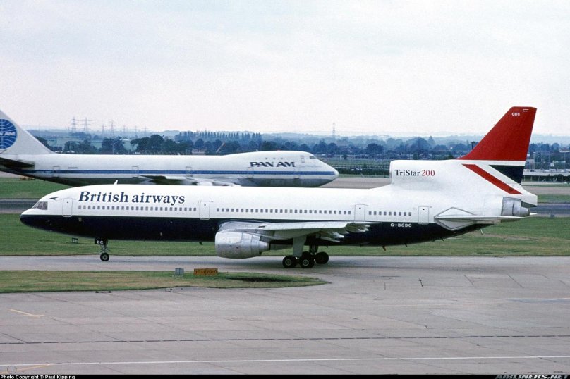 Бритиш Эйрлайнс Lockheed l-1011