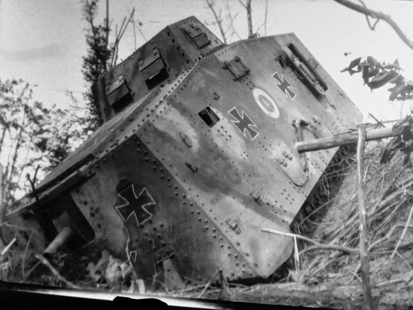 Немецкий танк a7v