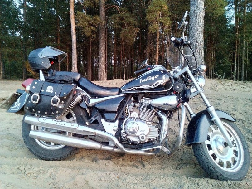 Мотоцикл патрон индиго 150