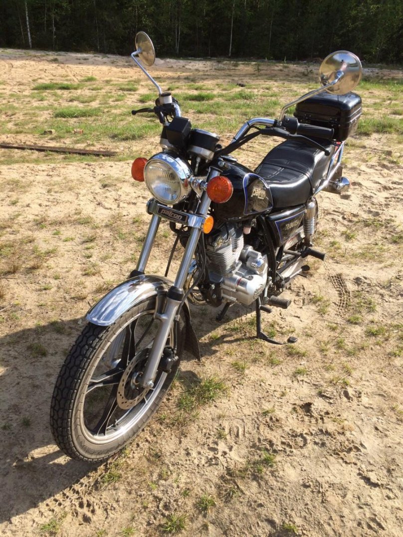 Мотоцикл патрон трибьют 150