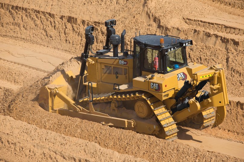 Бульдозер Cat d8
