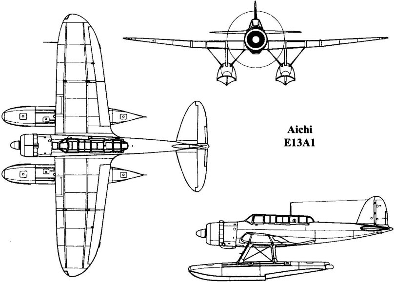 Aichi d3a чертежи