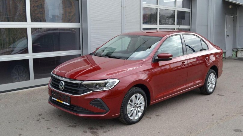 Фольксваген поло 2021 красный