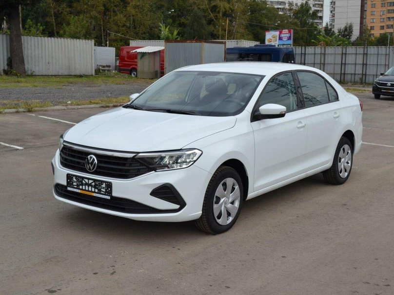 Volkswagen Polo 2021 белый