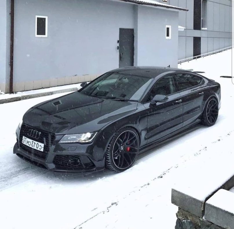 Audi rs7 Black