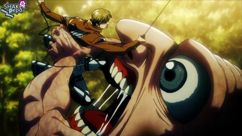 Титаны из аниме атака титанов