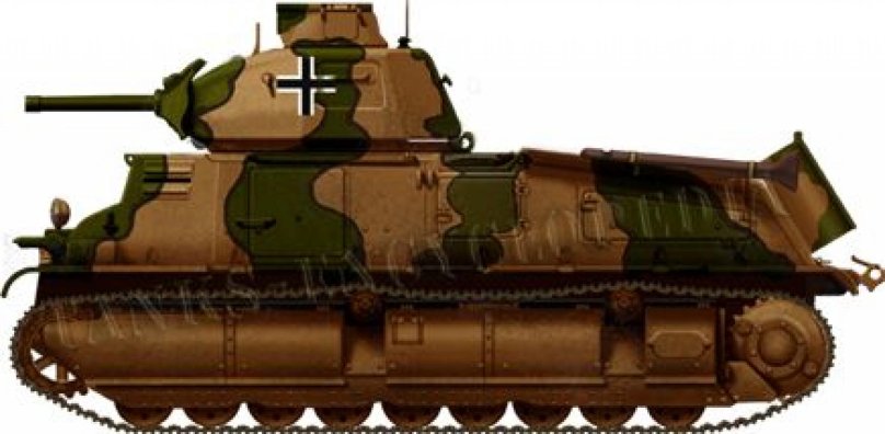 Somua SM чертеж