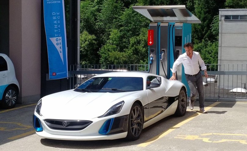 Rimac Concept one Ричард Хаммонд